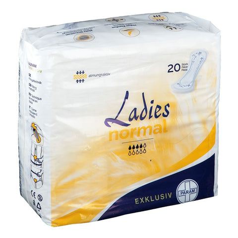 Param Ladies Exklusiv normal incontinence pads (20 pieces)