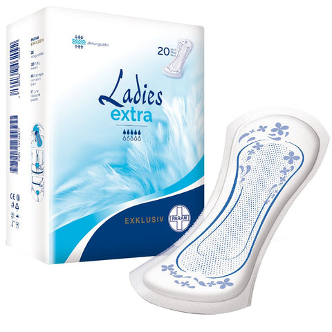 Param Dames Exclusive extra incontinence protection (20 pieces)