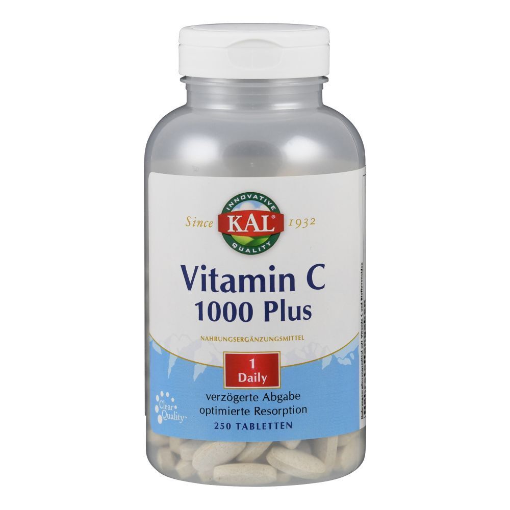 KAL® Vitamin C 1000 Plus — 250 comprimés