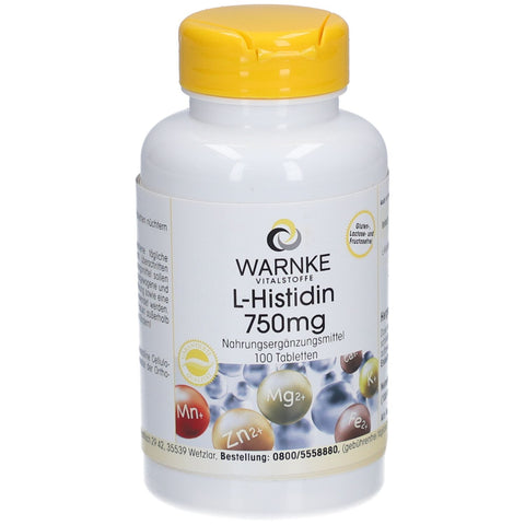 Warnke L-histidine 750 mg