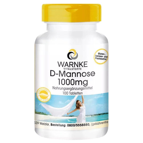 D-Mannose 1000 mg comprimés (100 pièces)