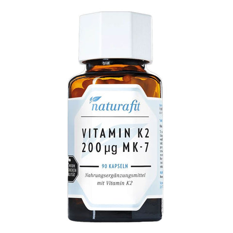 Naturafit Vitamin K2 200 µg MK-7 Kapseln (30 Stück)