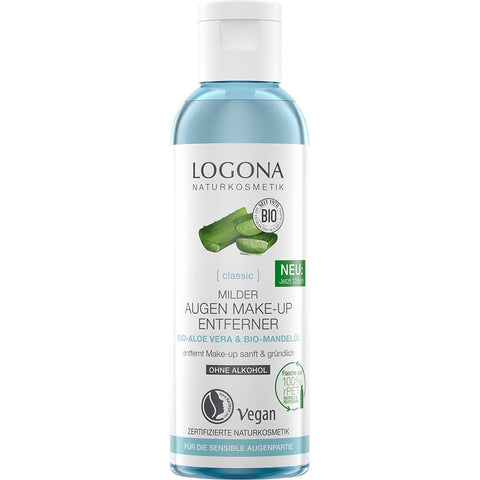 LOGONA cosmétique naturelle démaquillant doux pour les yeux (125 ml)