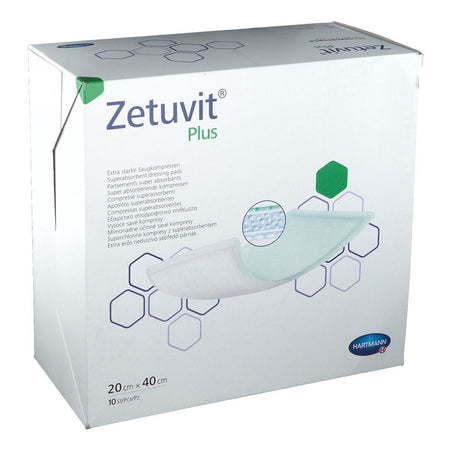 Zetuvit® Plus pansement superabsorbant stérile 20 x 40 cm (10 pièces)