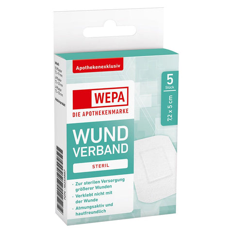 WEPA steriler Wundverband (5 Stück)