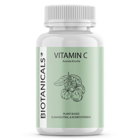 BIOTANICALS Vitamine C Acerola cerise (120 gélules)