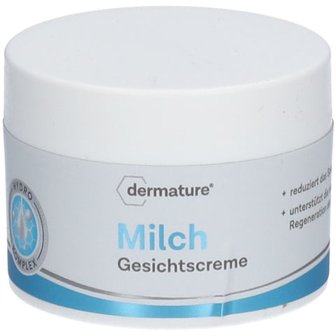 dermature® Gesichtscreme mit Milch und Hydro-Komplex (50 ml)