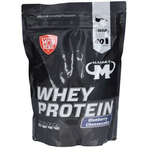 MAMMUT Whey Protein Heidelbeer-Käsekuchen (1000 g)