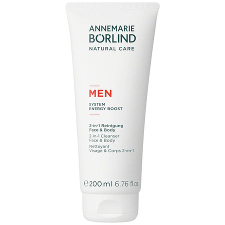 ANNEMARIE BÖRLIND MEN Nettoyant 2 en 1 Visage & Corps (200 ml)