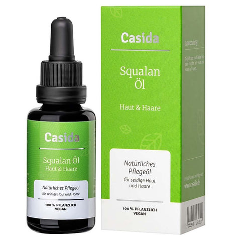 Casida GmbH Squalan Gesichtsöl für Haut und Haare (30 ml)