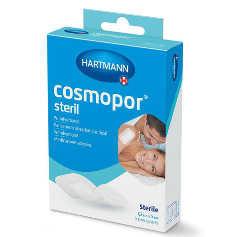 Cosmopor stérile 5x7,2 cm — 5 pièces