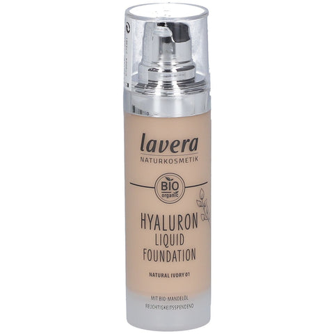 Lavera Hyaluron fond de teint liquide Natural Ivory 01 (30 ml)