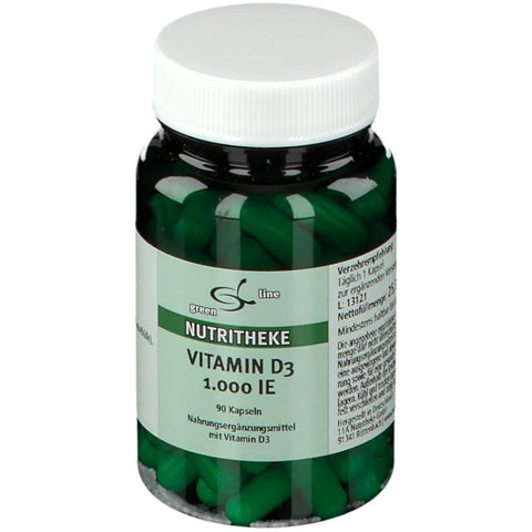11 A Nutritheke GmbH Vitamin D3 1.000 IE Kapseln (90 Stück)