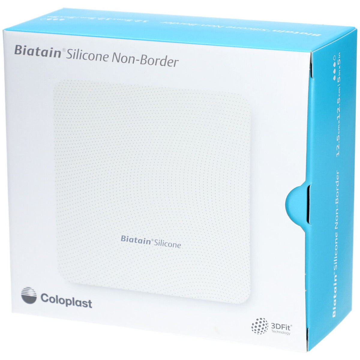 Biatain® Silicone Non-Border pansement en mousse 12,5 x 12,5 cm (10 pièces)