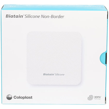 Biatain® Silicone Non-Border pansement en mousse 15 x 15 cm (5 pièces)