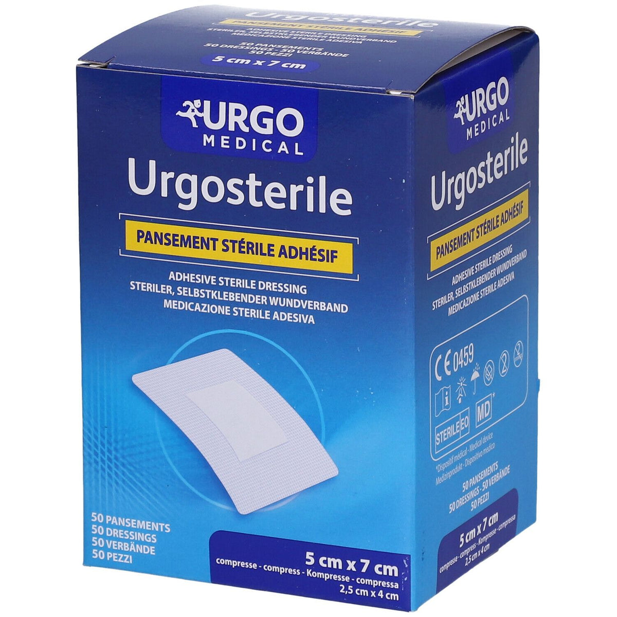 URGO Urgosterile 5 x 7 cm (50 pièces)