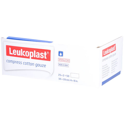Leukoplast® compresse de gaze de coton (25x2 pièces)