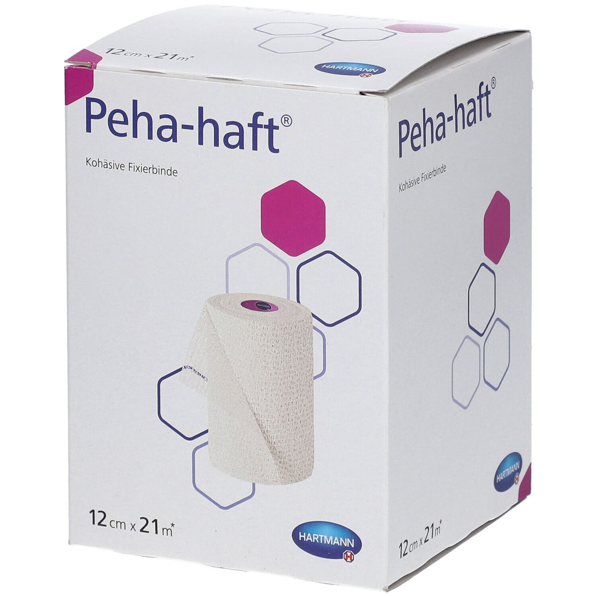 Peha-haft bande de fixation sans latex (12 cm x 21 m)