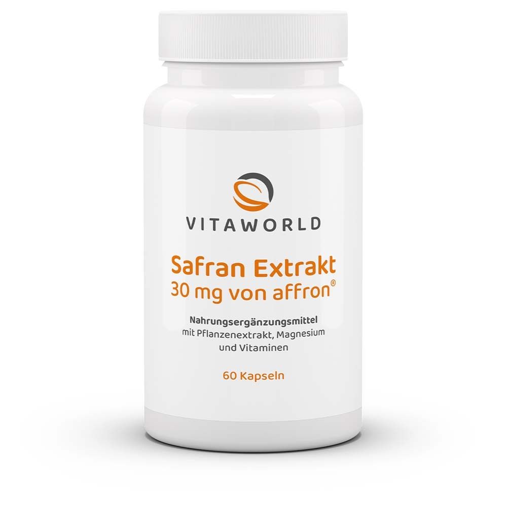 Extrait de safran 30 mg (60 gélules)