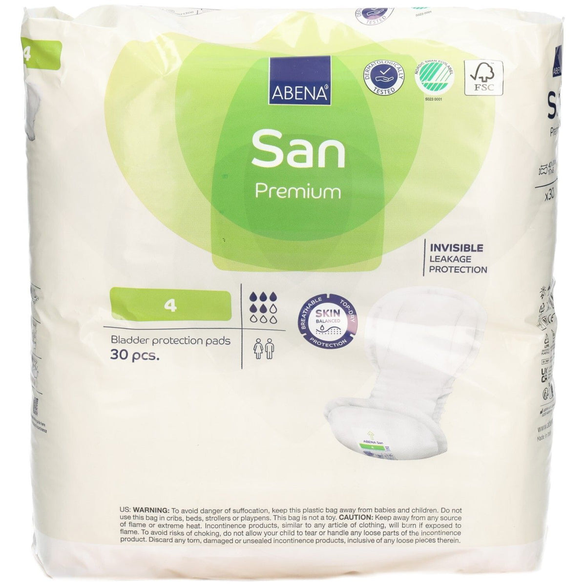 Abena San Premium protections (30 pièces)