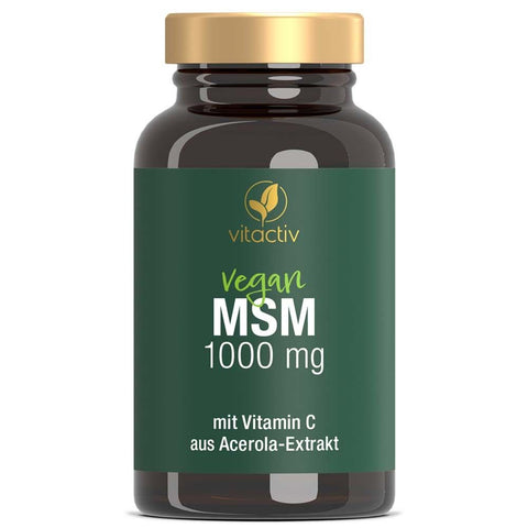 Vitactiv MSM 1000 + Vitamin C comprimés (60)
