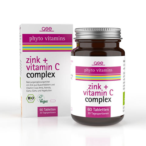 GSE Zink & Vitamin C (Bio) 60 Stück