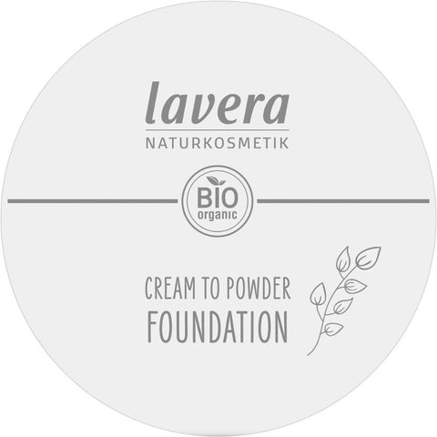 lavera CREAM TO POWDER FOUNDATION Light 01 — 10,5 g