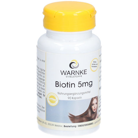 Warnke Biotine 5 mg (90 pièces)