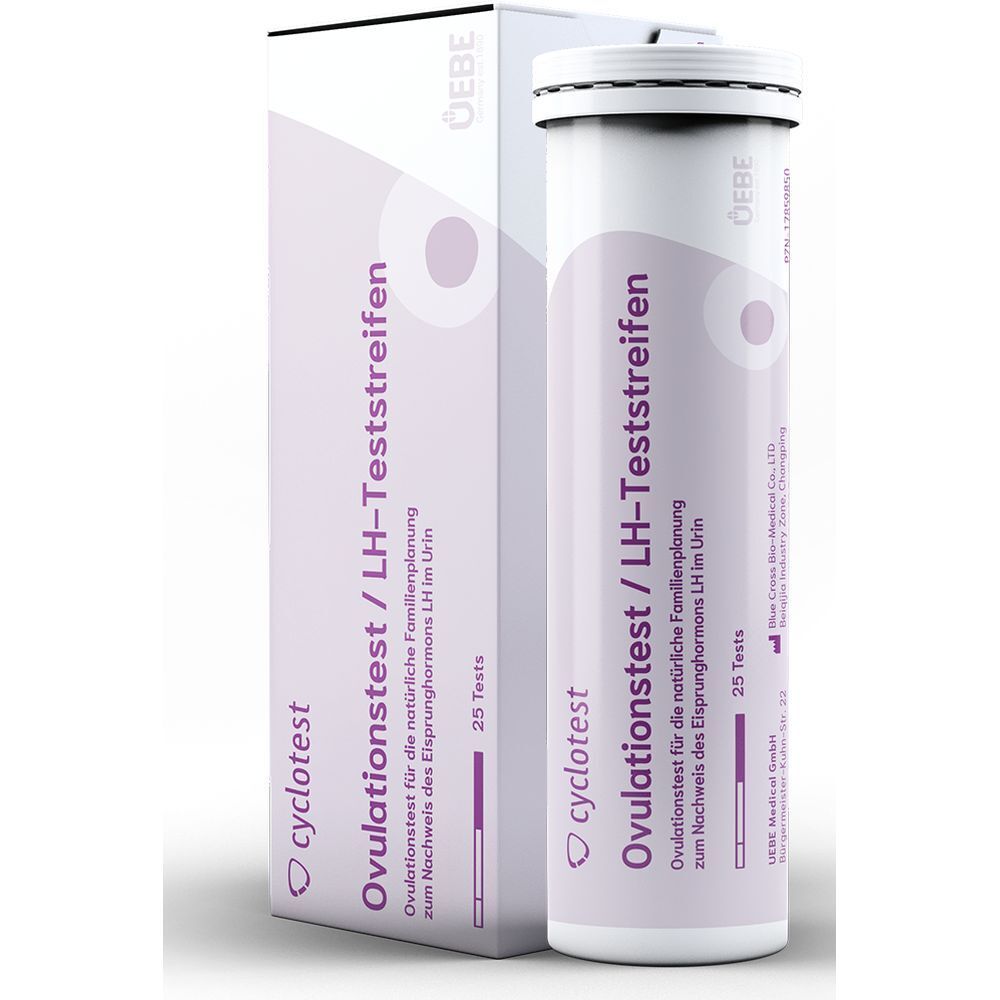 cyclotest test d'ovulation (25 pièces)