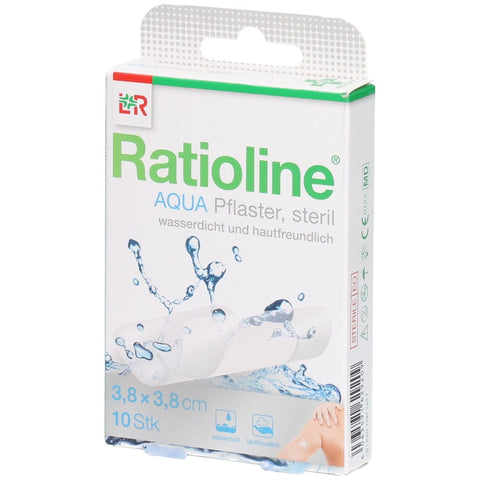 Ratioline® AQUA pansement stérile 3,8 x 3,8 cm