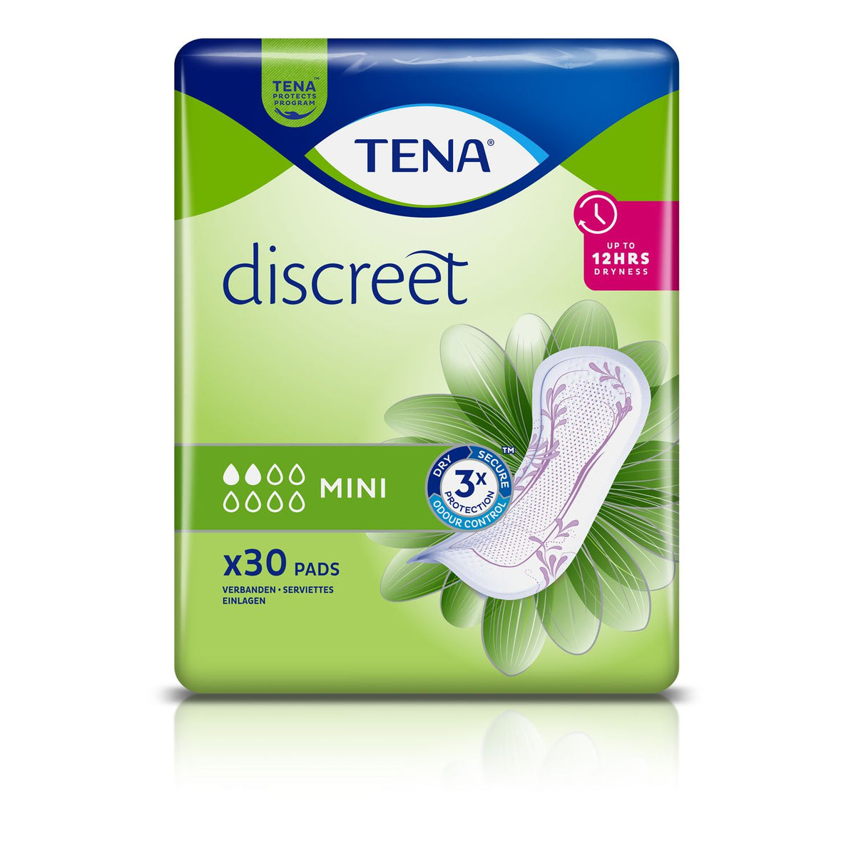 TENA Discreet protège-slips pour incontinence Mini (6x30 pièces)