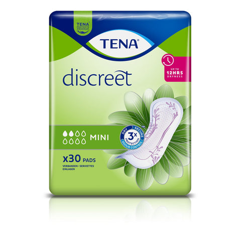 TENA Discreet protège-slips pour incontinence Mini (6x30 pièces)