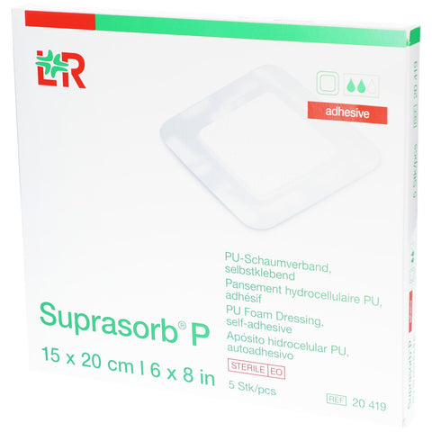 Suprasorb® P 15 cm x 20 cm autocollant (5 pièces)