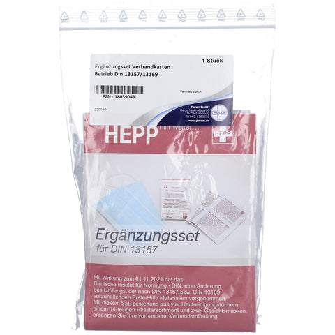 Param GmbH Ergänzungsset für Betriebsverbandkasten 13157/13169 (1 Packung)