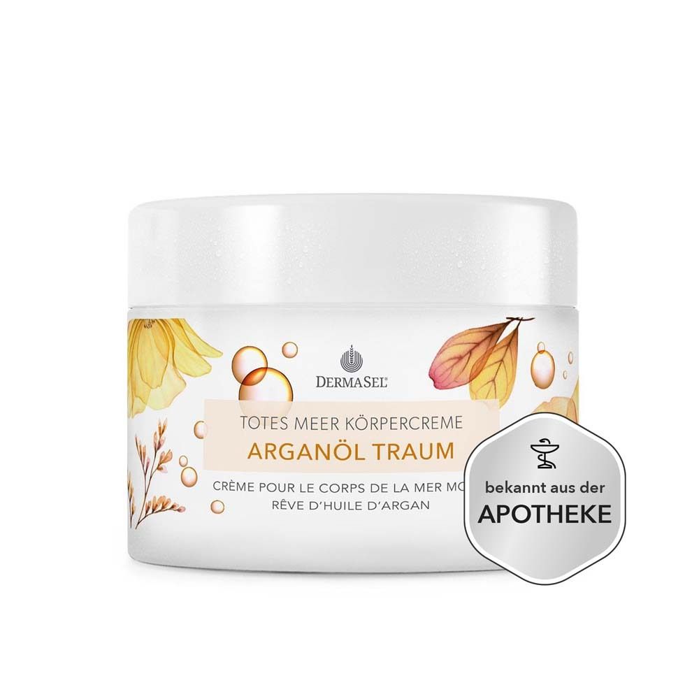 Dermasel Mer Morte crème pour le corps huile d'argan rêve (200 ml)
