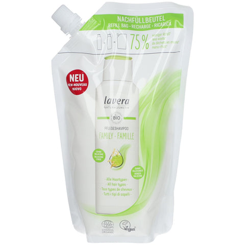 Lavera Family Caring Shampoo refill pouch (500 ml)