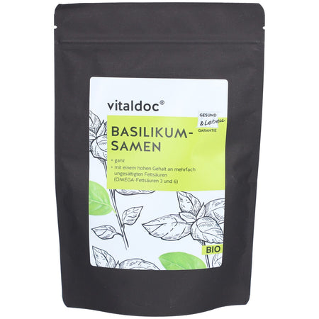vitaldoc® BIO graines de basilic (150 g)