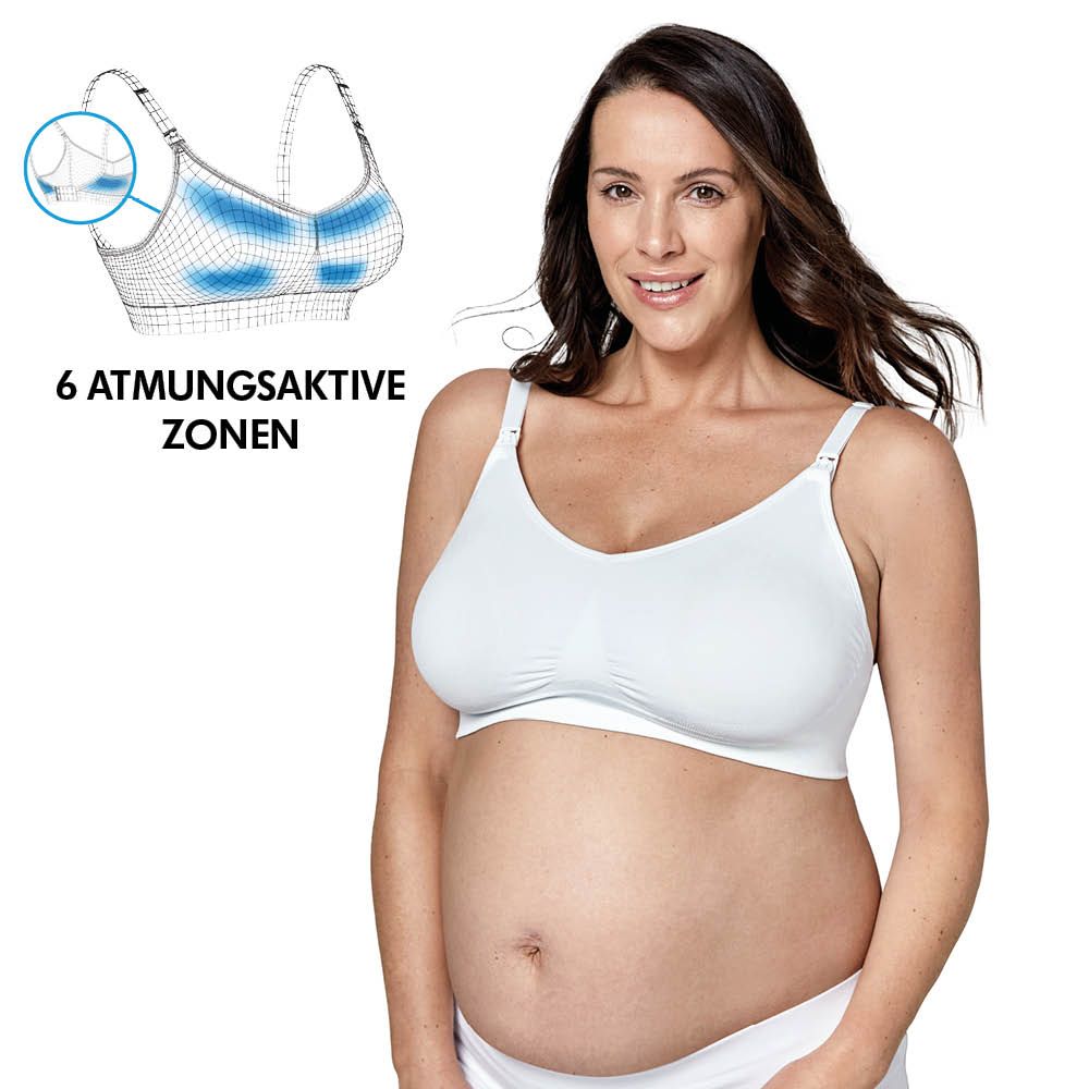 medela Keep Cool™ Ultra Komfort soutien-gorge de grossesse et d'allaitement blanc, taille M — 1 pièce