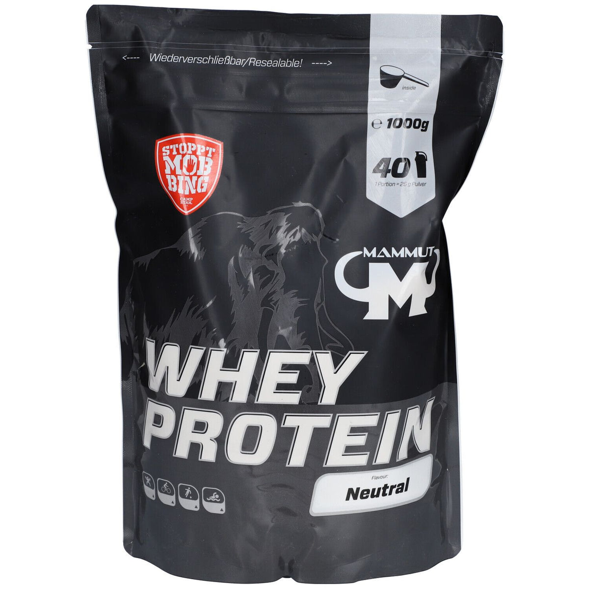 MAMMUT Whey Protein Neutral poudre (1000 g)