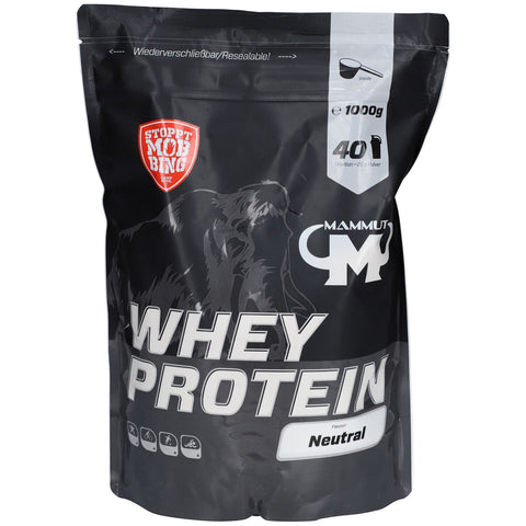 MAMMUT Whey Protein Neutral poudre (1000 g)
