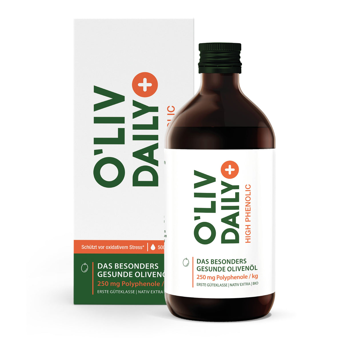 O'Liv Daily High Phenolic Bio huile d'olive (500 ml)