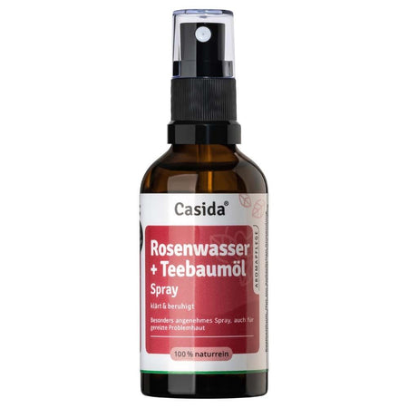 Casida® Eau de rose + huile d'arbre à thé spray (50 ml)