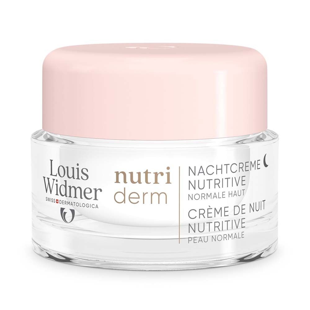 Louis Widmer nutriderm crème de nuit Nutritive non parfumée (50 ml)