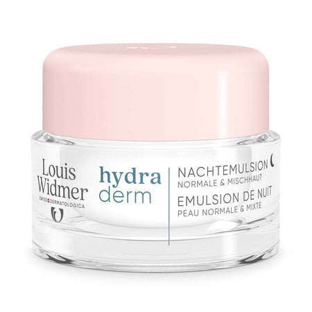 Louis Widmer® Hydraderm émulsion de nuit légèrement parfumée (50 ml)
