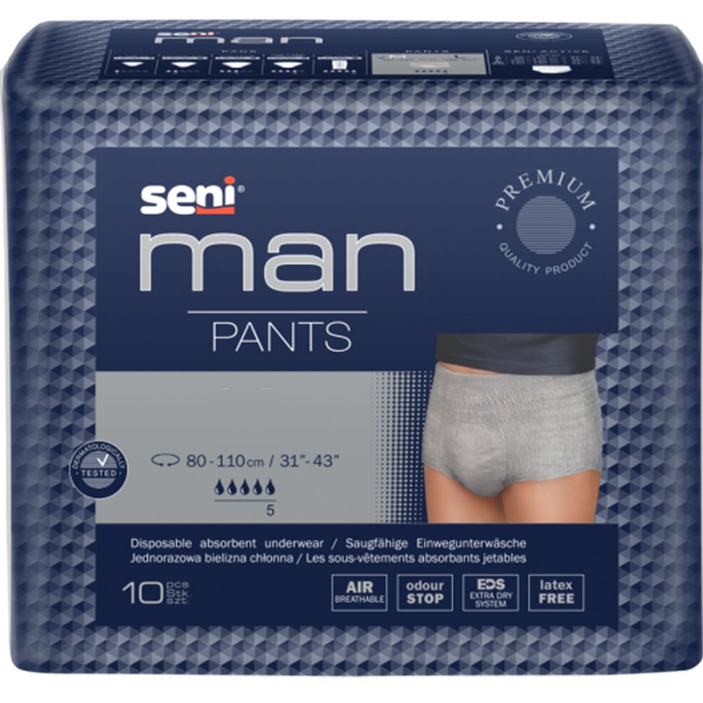 seni® Man Pants taille L (10 pièces)