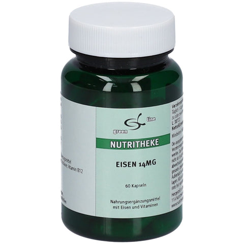 11 A Nutritheke Eisen 14 mg Kapseln (60 Kapseln)