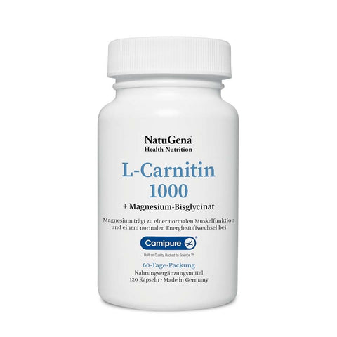 L-Carnitin 1000 Carnipure+Magnésium gélules vegan (120 pièces)
