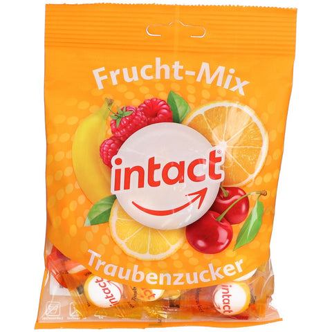intact Dextrose sachets mélange de fruits (75 g)