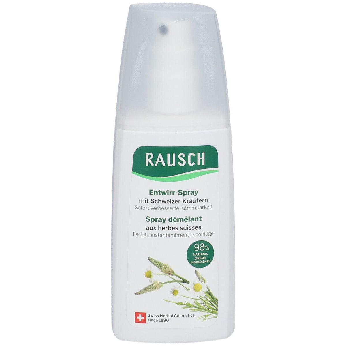 RAUSCH Spray démêlant aux herbes suisses (100 ml)