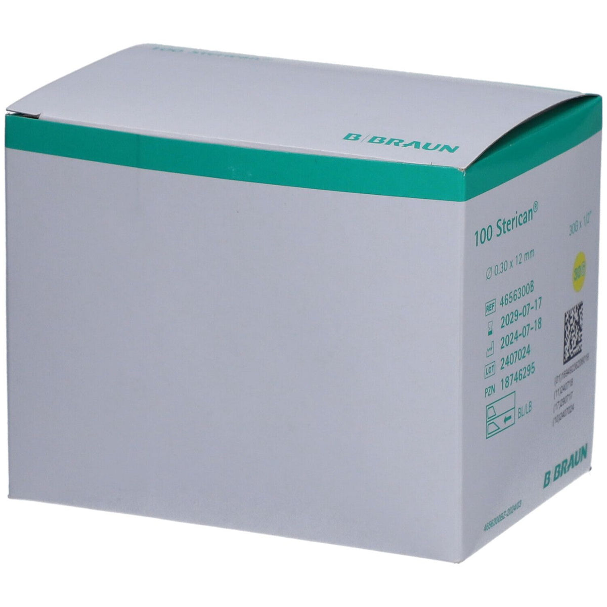 STERICAN aiguille jetable 30 G 12 mm